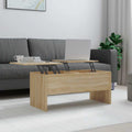 Table Basse 102X50,5X46,5 Cm Bois D'ingénierie