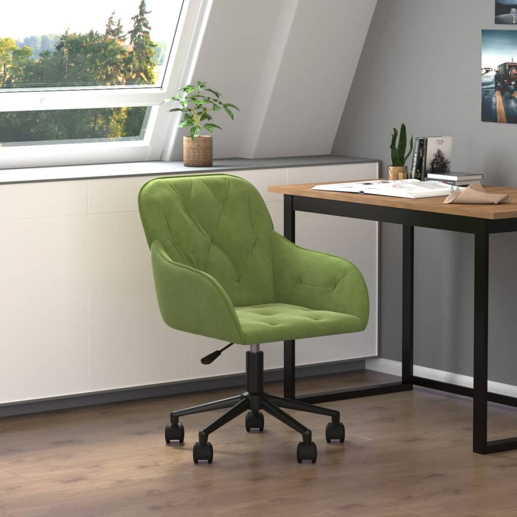 Chaise Pivotante De Bureau Velours