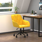 Chaise Pivotante De Bureau Velours