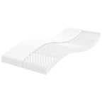 Matelas En Mousse Blanc 7 Zones Dureté 20 Ild