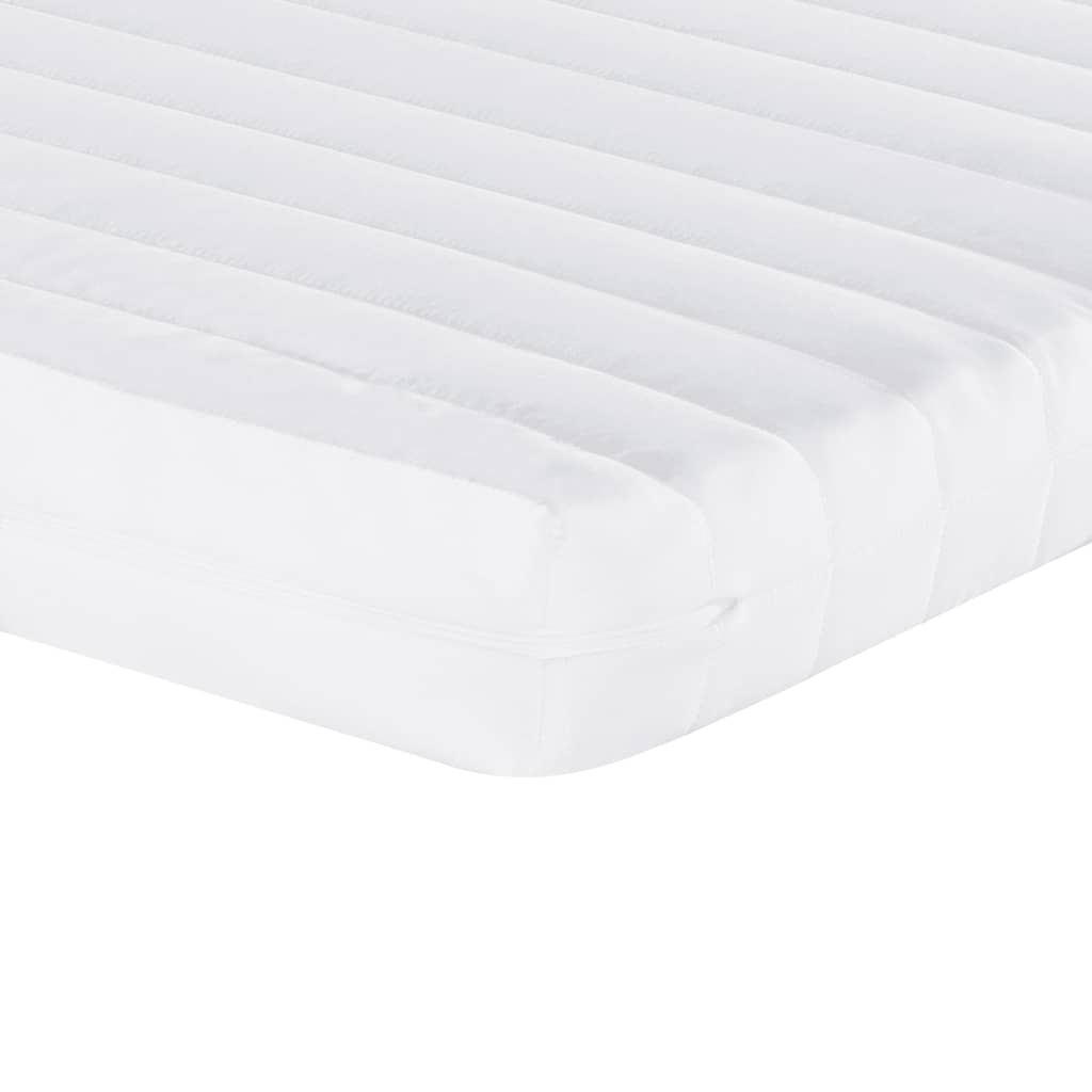 Matelas En Mousse Blanc 7 Zones Dureté 20 Ild