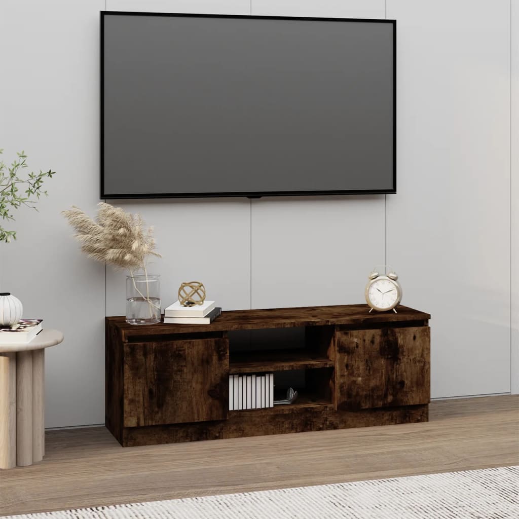 Meuble Tv 102X30X36 Cm Bois D'ingénierie