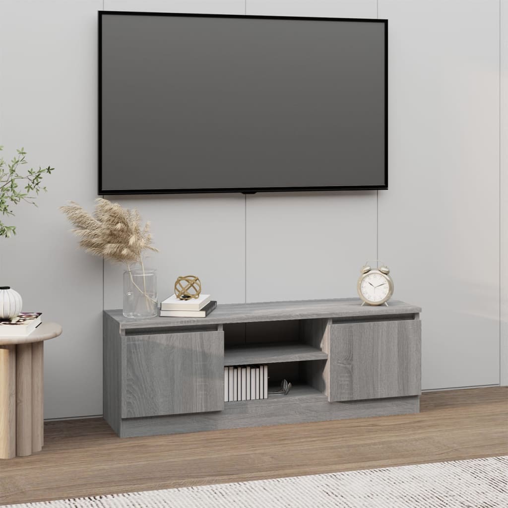 Meuble Tv 102X30X36 Cm Bois D'ingénierie