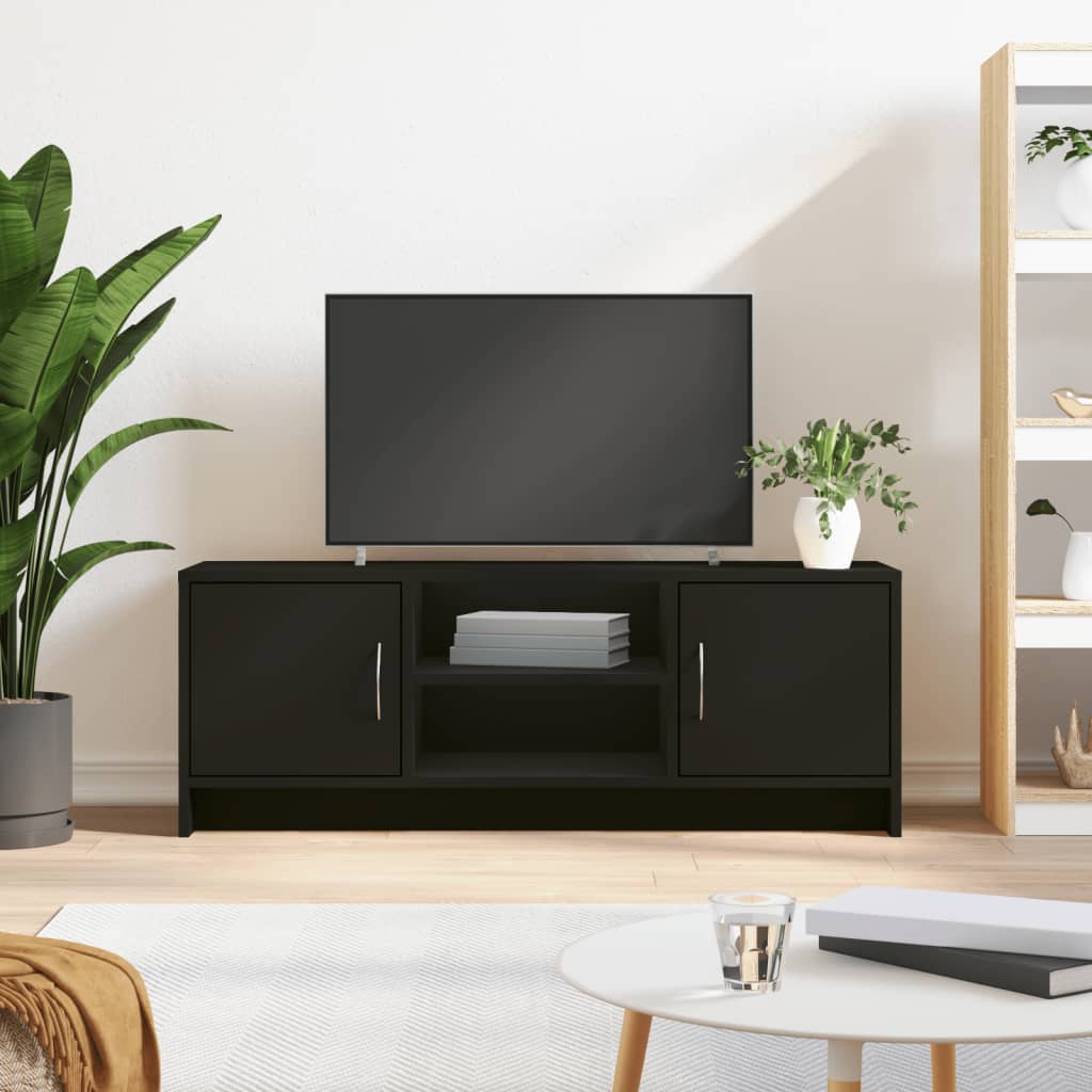 Meuble Tv 102X30X37,5 Cm Bois D'ingénierie