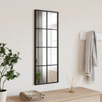 Miroir Mural Noir Rectangulaire Fer