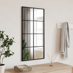 Miroir Mural Noir Rectangulaire Fer