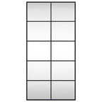 Miroir Mural Noir Rectangulaire Fer