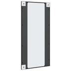 Miroir Mural Noir Rectangulaire Fer