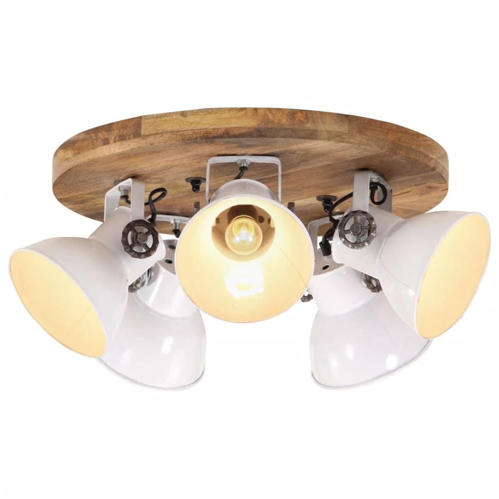 Plafonnier Industriel 25 W 42X27 Cm E27 Blanc