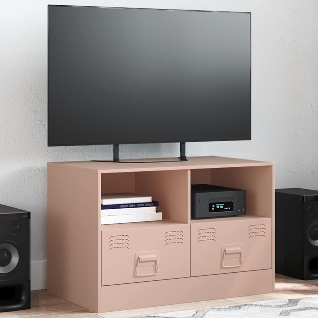 Meubles Tv 2 Pcs 67X39X44 Cm Acier