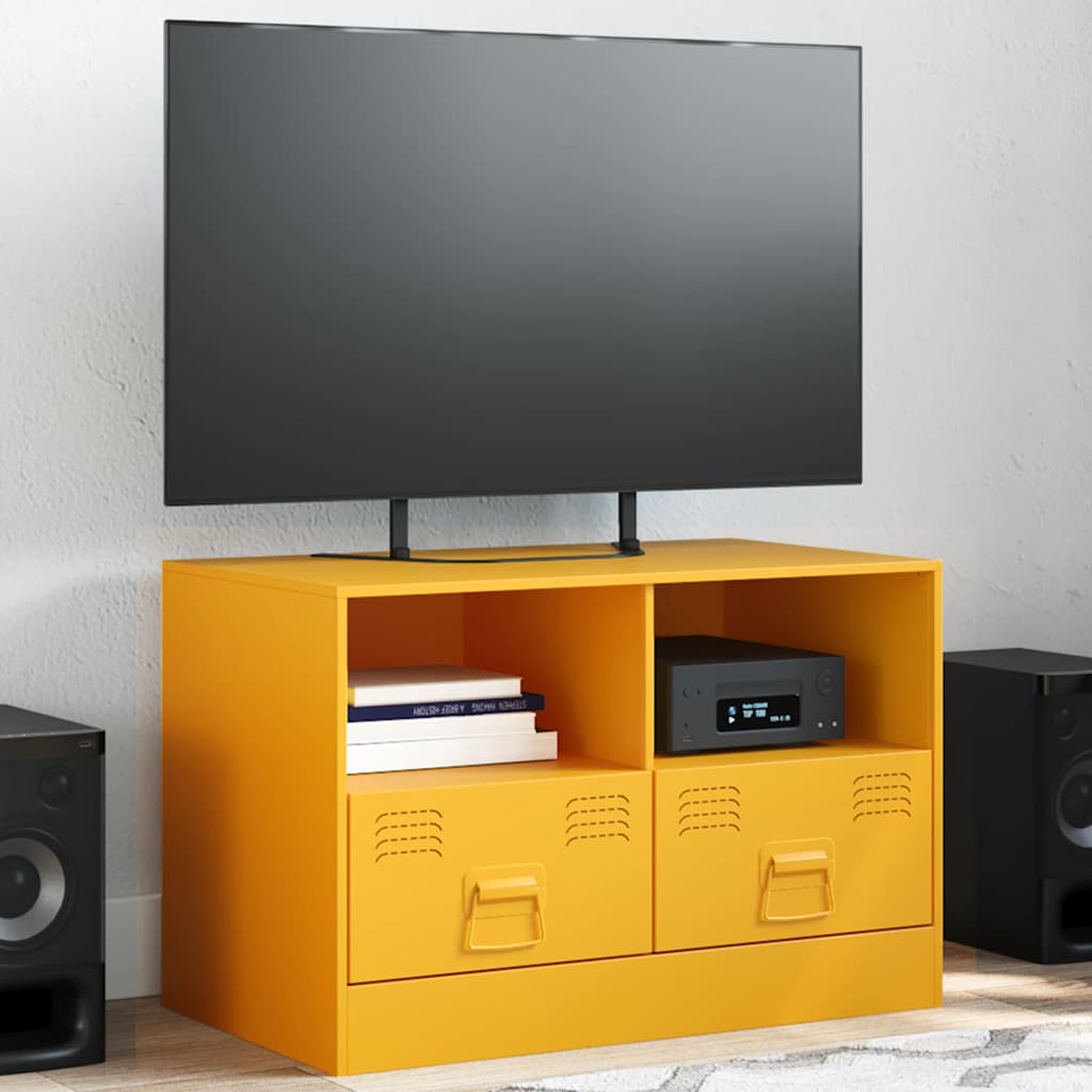 Meubles Tv 2 Pcs 67X39X44 Cm Acier