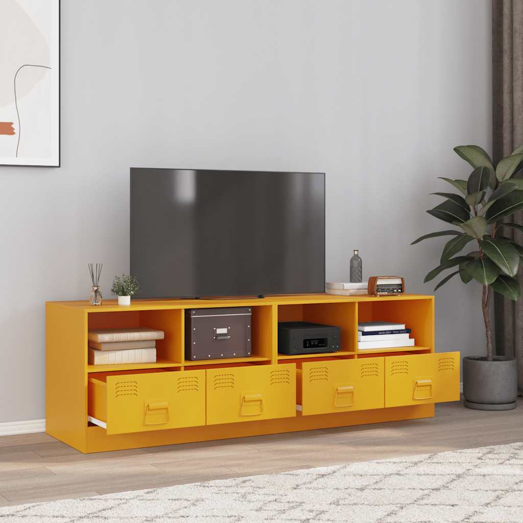 Meubles Tv 2 Pcs 67X39X44 Cm Acier