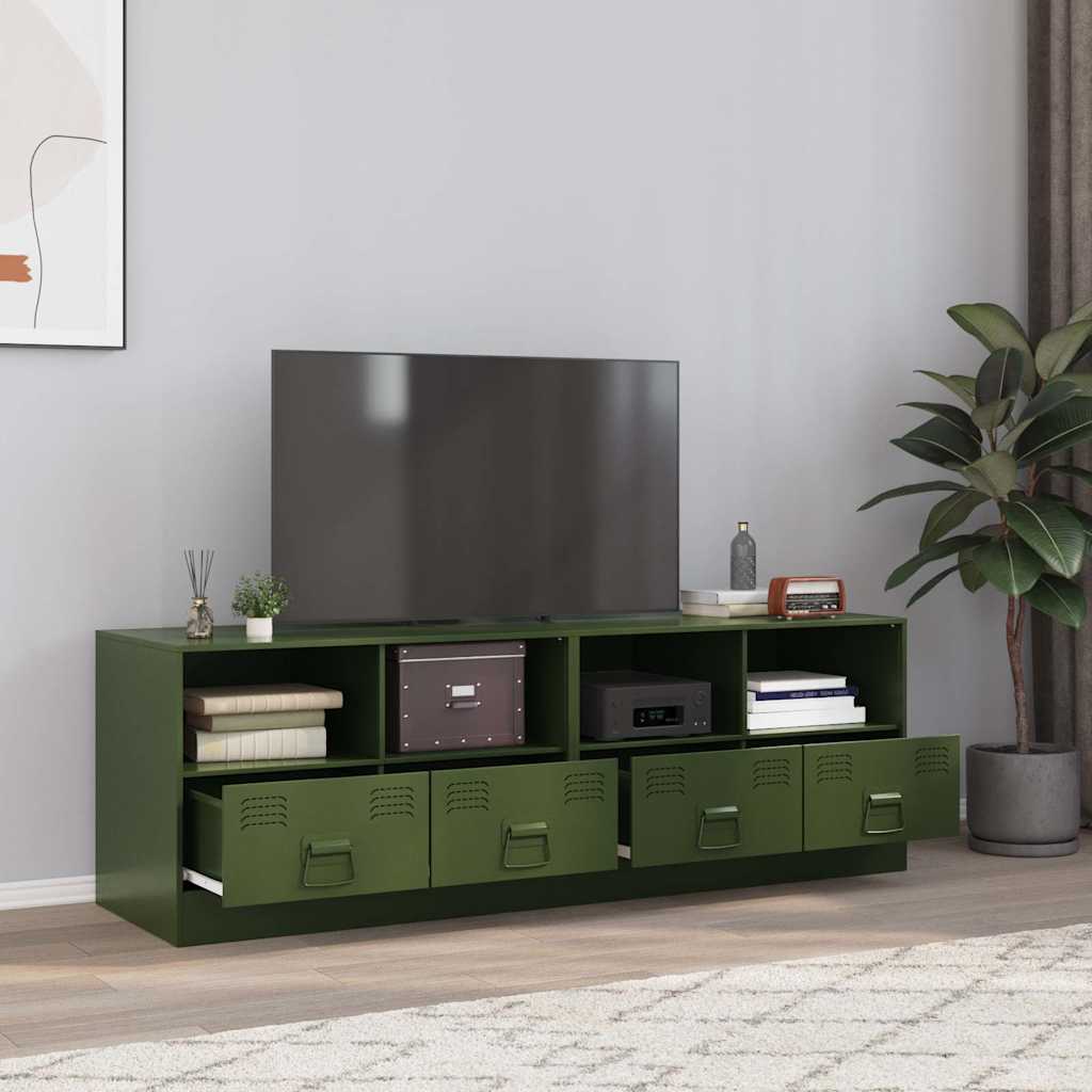 Meubles Tv 2 Pcs 67X39X44 Cm Acier