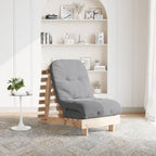Canapé-Lit Futon Avec Matelas Bois Massif De Pin