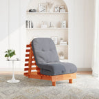 Canapé-Lit Futon Avec Matelas Bois Massif De Pin