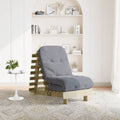 Canapé-Lit Futon Avec Matelas Bois Massif De Pin