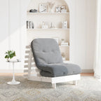 Canapé-Lit Futon Avec Matelas Bois Massif De Pin