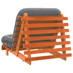 Canapé-Lit Futon Avec Matelas Bois Massif De Pin