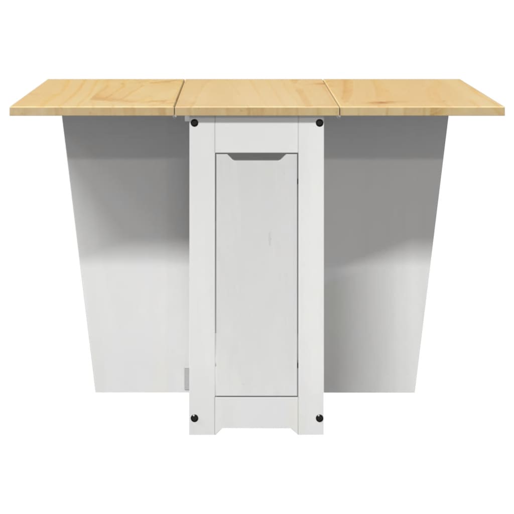 Table À Manger Papillon Pliable Corona Bois De Pin Massif