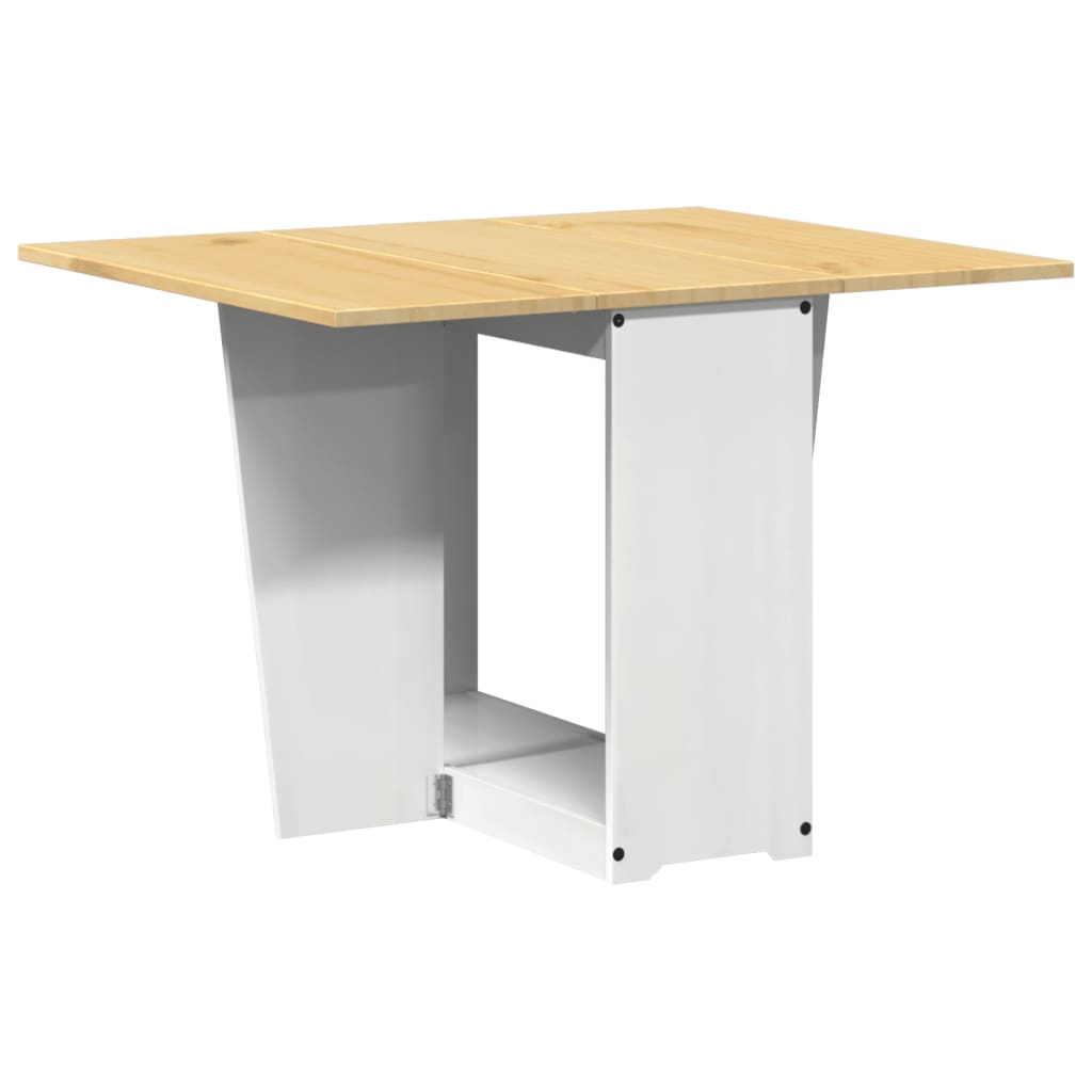 Table À Manger Papillon Pliable Corona Bois De Pin Massif