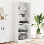 Garde-Robe Bois D'ingénierie Blanc