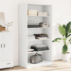 Garde-Robe Bois D'ingénierie Blanc