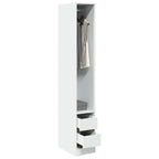 Garde-Robe Bois D'ingénierie Blanc