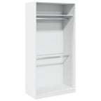 Garde-Robe Bois D'ingénierie Blanc