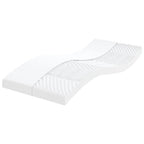 Matelas En Mousse Blanc 7 Zones Dureté 20 Ild