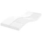 Matelas En Mousse Blanc 7 Zones Dureté 20 Ild