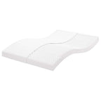 Matelas En Mousse Blanc 7 Zones Dureté 20 Ild