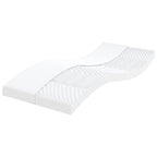 Matelas En Mousse Blanc 7 Zones Dureté 20 Ild