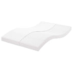 Matelas En Mousse Blanc 7 Zones Dureté 20 Ild