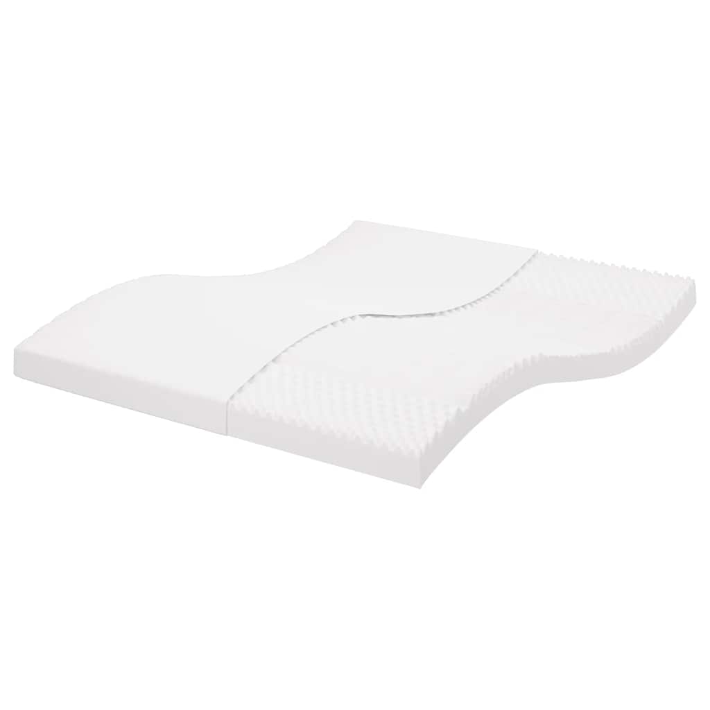 Matelas En Mousse Blanc 7 Zones Dureté 20 Ild