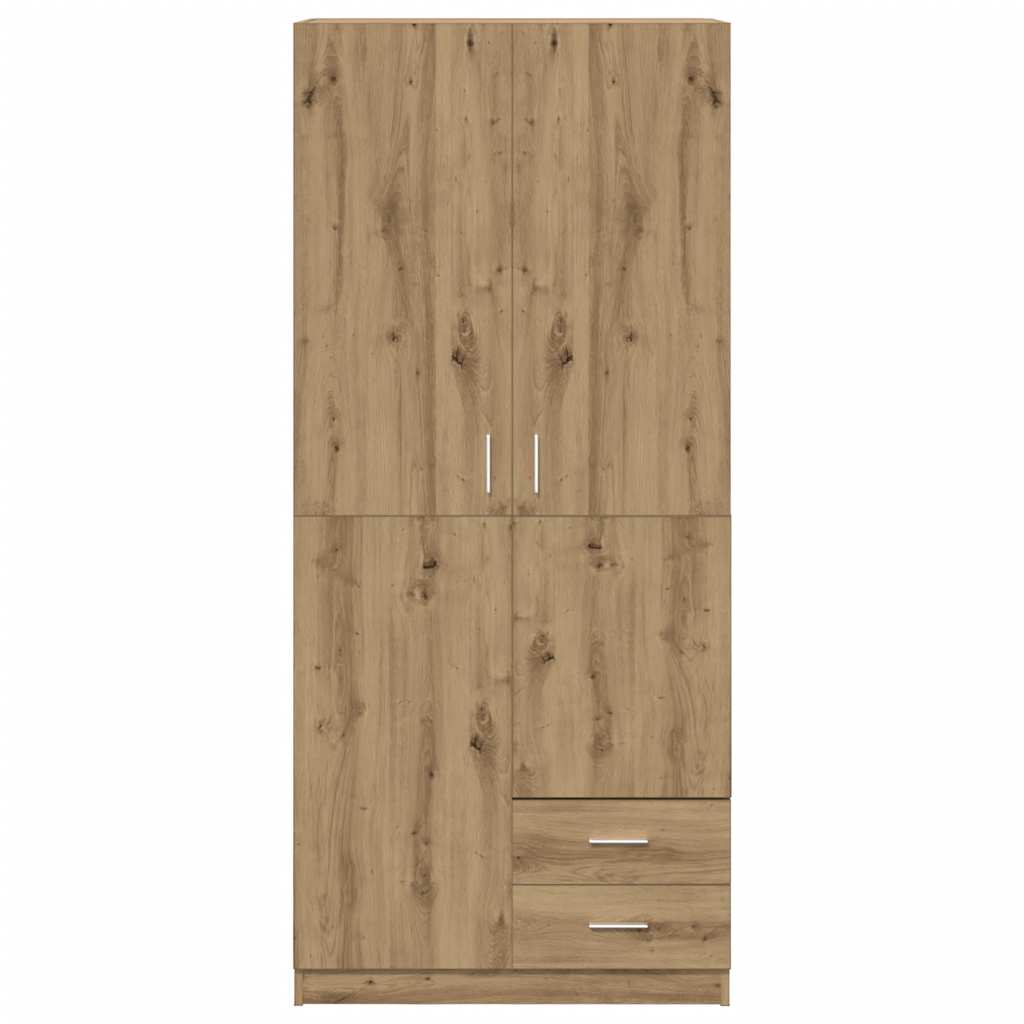 Garde-Robe 80X52X180 Cm Bois D'ingénierie
