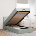 Cadre De Lit Ottoman Avec Matelas Velours