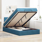 Cadre De Lit Ottoman Avec Matelas Velours