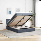 Cadre De Lit Ottoman Avec Matelas Velours