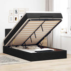 Cadre De Lit Ottoman Avec Matelas Velours