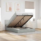 Cadre De Lit Ottoman Avec Matelas Velours