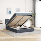 Cadre De Lit Ottoman Avec Matelas Velours