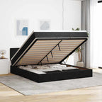 Cadre De Lit Ottoman Avec Matelas Velours