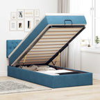 Cadre De Lit Ottoman Avec Matelas Velours