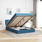 Cadre De Lit Ottoman Avec Matelas Velours