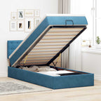 Cadre De Lit Ottoman Avec Matelas Velours
