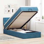 Cadre De Lit Ottoman Avec Matelas Velours