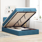 Cadre De Lit Ottoman Avec Matelas Velours