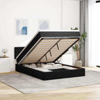 Cadre De Lit Ottoman Avec Matelas Velours