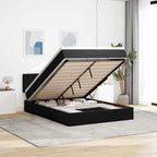 Cadre De Lit Ottoman Avec Matelas Velours