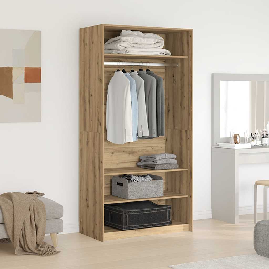 Garde-Robe Bois D'ingénierie Chêne Artisanal